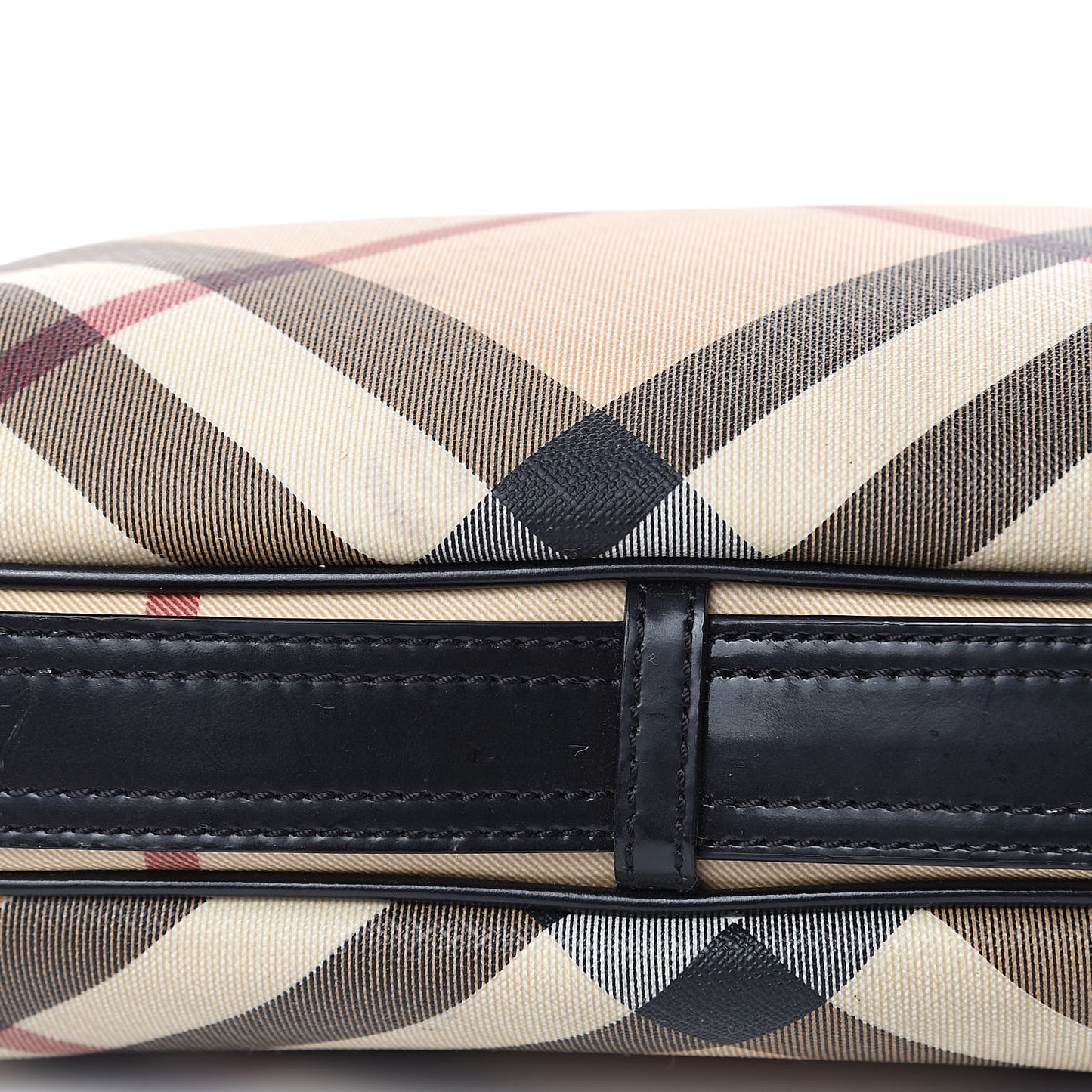 Nova Check Shoulder Bag Black