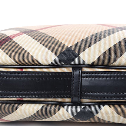Burberry Nova Check Shoulder Bag Black 8 of 16