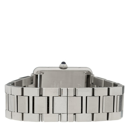 Cartier Stainless Steel 24mm Tank Solo Quartz Watch 3 of 4