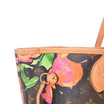 Louis Vuitton Monogram Roses Neverfull MM 11 of 11