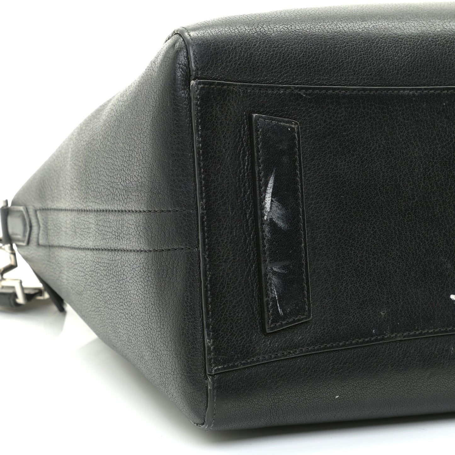 Sugar Goatskin Medium Antigona Black