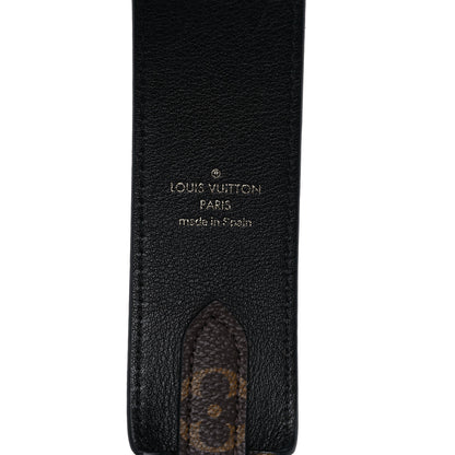 Louis Vuitton Monogram Bandouliere Shoulder Strap Black 3 of 3