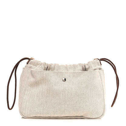 Hermes Canvas Barenia Fourbi 20 PM Pouch Naturel Fauve 1 of 8