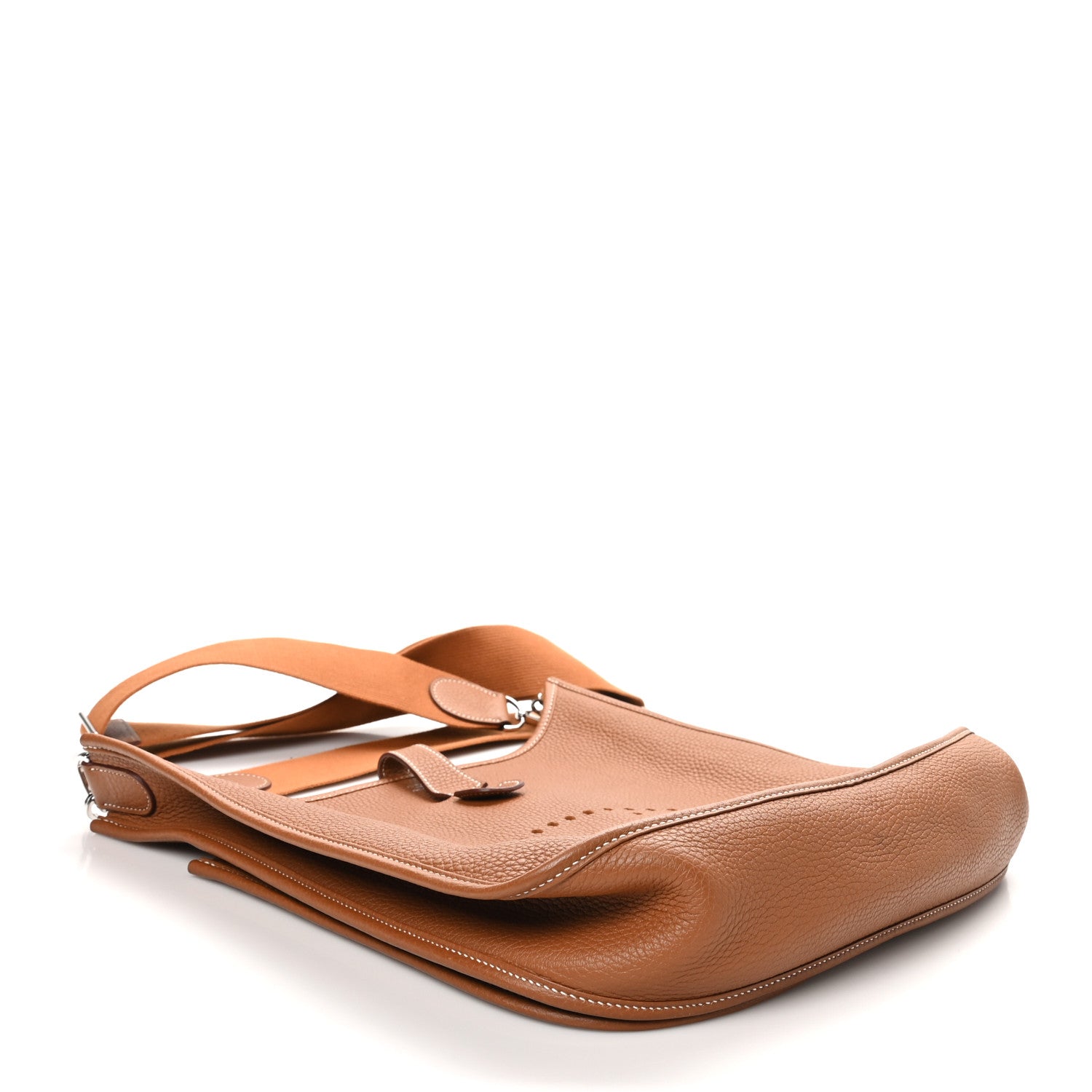 Hermes Taurillon Clemence Evelyne III GM Gold 4 of 10