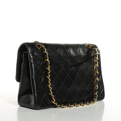 Chanel Lambskin Quilted Small Double Flap Black 3 of 9