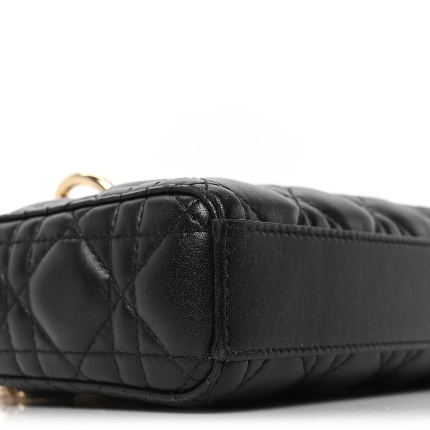 Christian Dior Lambskin Cannage Small Lady D-Joy Black 8 of 9