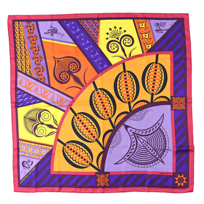 Hermes Silk Geometrie Cretoise Scarf 90 1 of 4