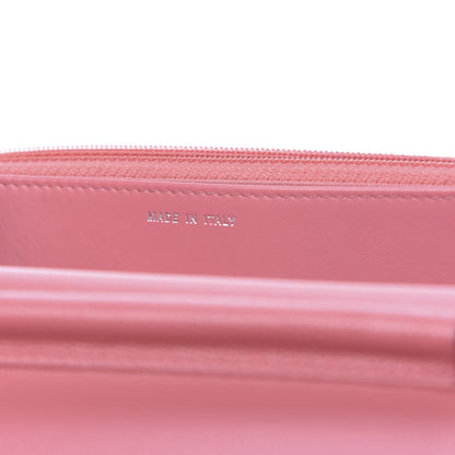 Chanel Caviar Chevron Quilted Wallet On Chain WOC Pink 7 of 12