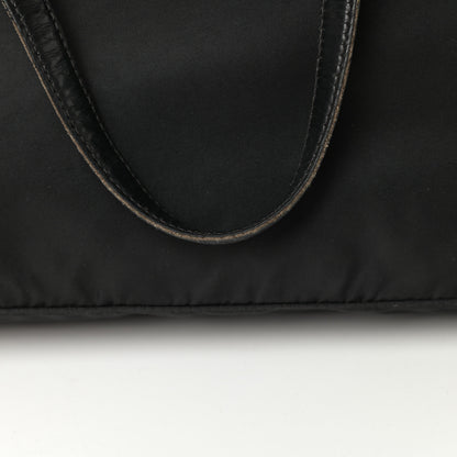 Prada Nylon Vela Grommet Tote Black 14 of 16