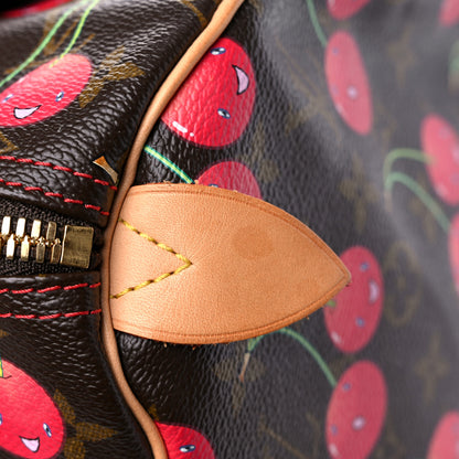 Louis Vuitton Monogram Cerises Keepall 45 21 of 25