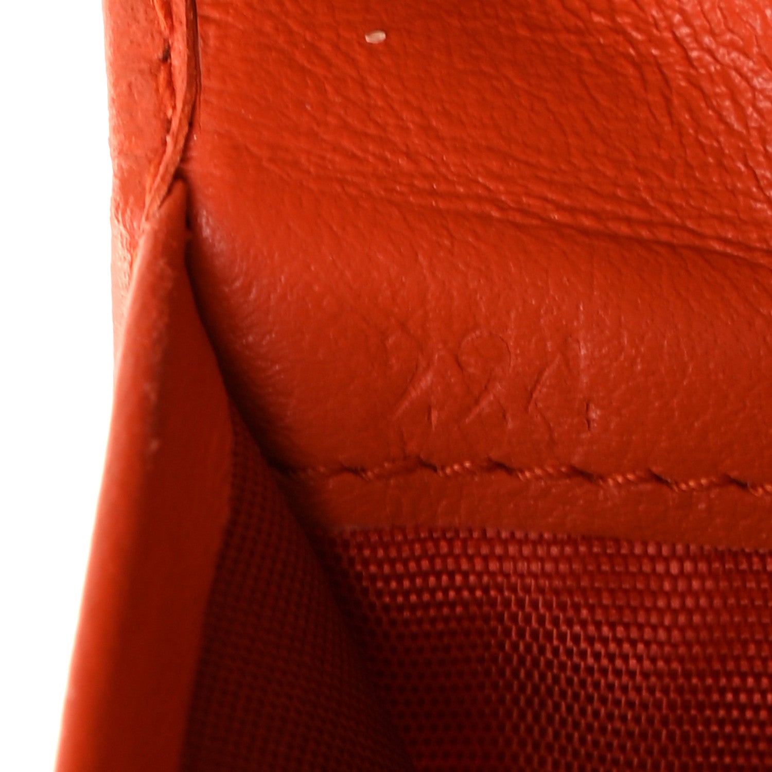 Prada Vitello Move Bifold Wallet Papaya 7 of 10