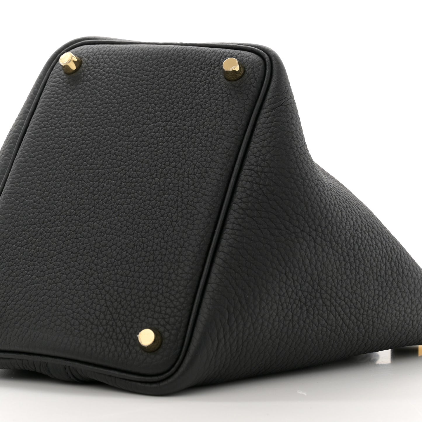 Taurillon Clemence Picotin Lock 18 PM Black