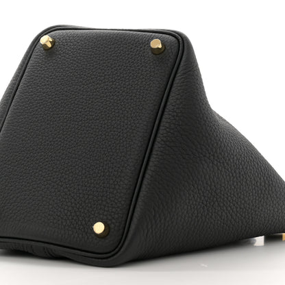 Hermes Taurillon Clemence Picotin Lock 18 PM Black 10 of 11