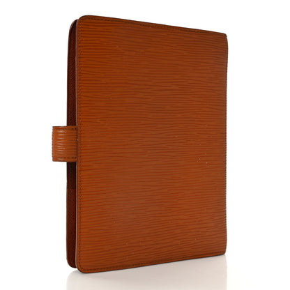 Louis Vuitton Epi Medium Ring Agenda Cover Kenyan Fawn 3 of 10