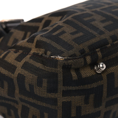 Fendi Zucca Top Handle Tote Tobacco 9 of 19