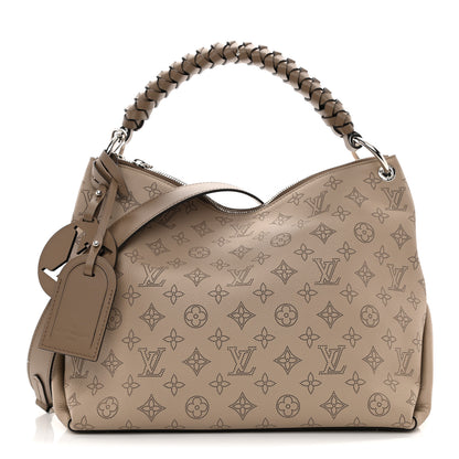 Louis Vuitton Mahina Beaubourg Hobo MM Galet 1 of 9