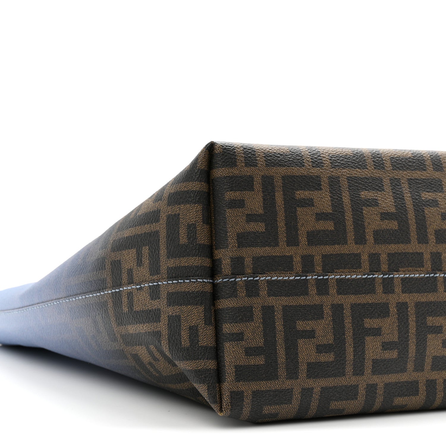 Fendi Zucca Spalmati Ombre Medium Roll Tote Tobacco Nebula 9 of 10