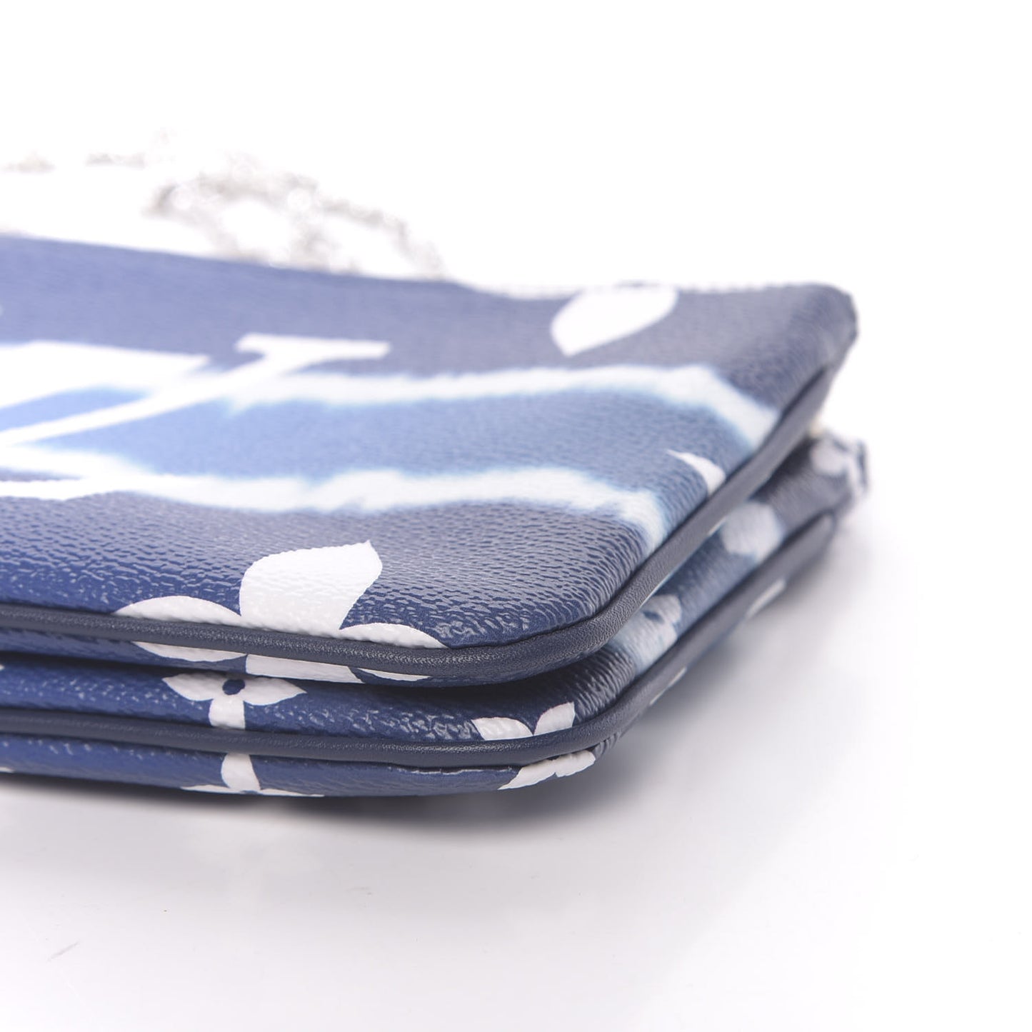 Monogram Giant Escale Double Zip Pochette Blue