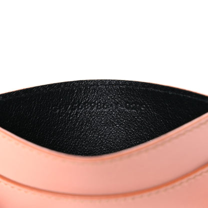 Saint Laurent Calfskin Belle De Jour Card Case Blush 7 of 7