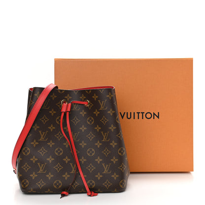 Louis Vuitton Monogram Neonoe MM Coquelicot 10 of 10