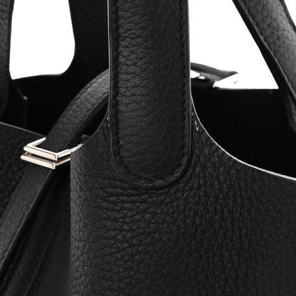 Hermes Taurillon Clemence Picotin Lock 18 PM Black 10 of 10