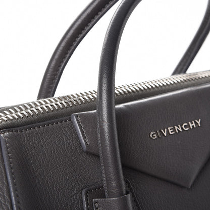 Givenchy Sugar Goatskin Medium Antigona Dark Grey 9 of 12