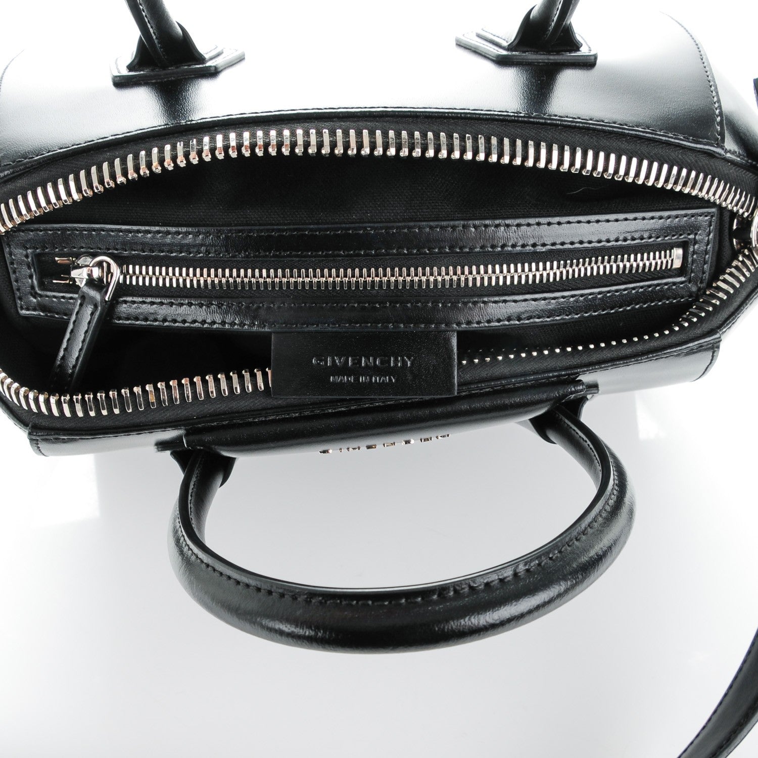 Givenchy Shiny Lord Calfskin Small Antigona Black 6 of 7