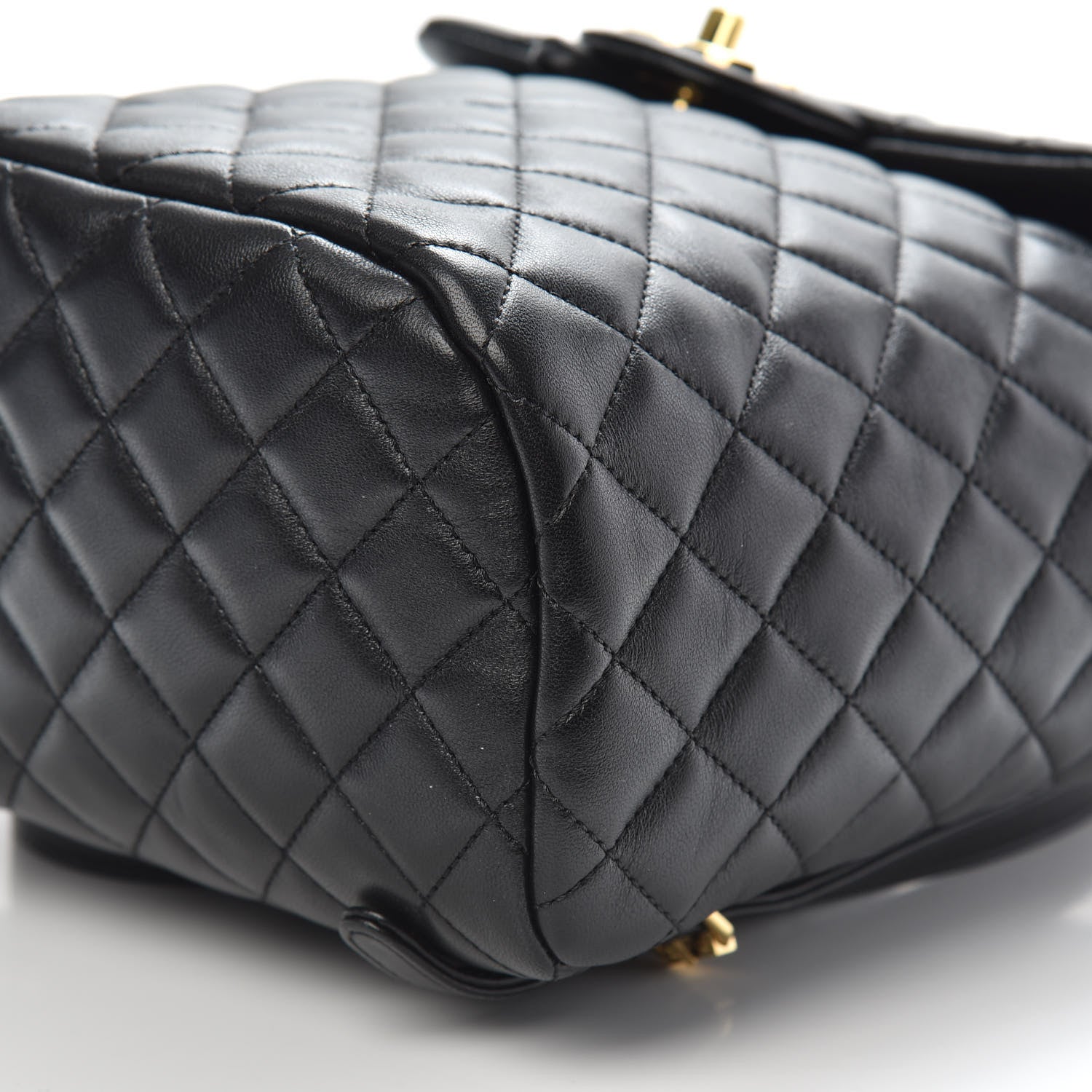 Chanel Lambskin Quilted Small Urban Spirit Backpack Black 8 of 8