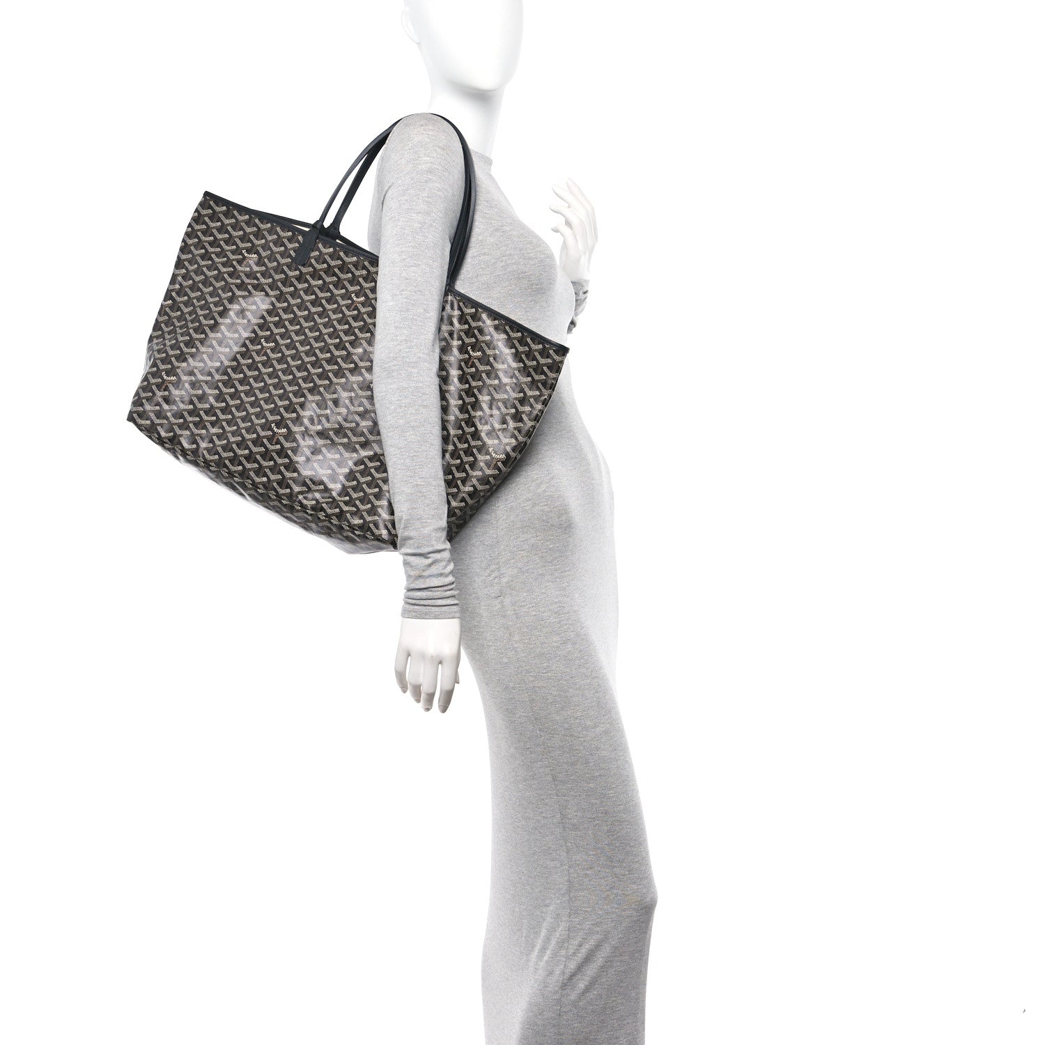 Goyard Goyardine Saint Louis GM Black 2 of 12