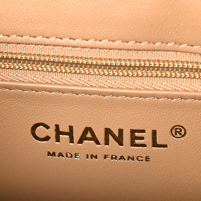 Chanel Raffia Fringe Nano Kelly Shopper Dark Beige 6 of 11