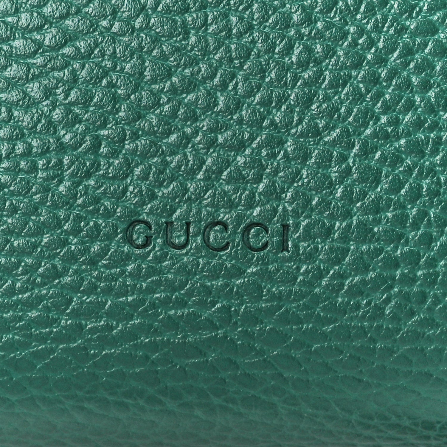 Gucci Calfskin Mini Dionysus Chain Wallet Emerald 8 of 11