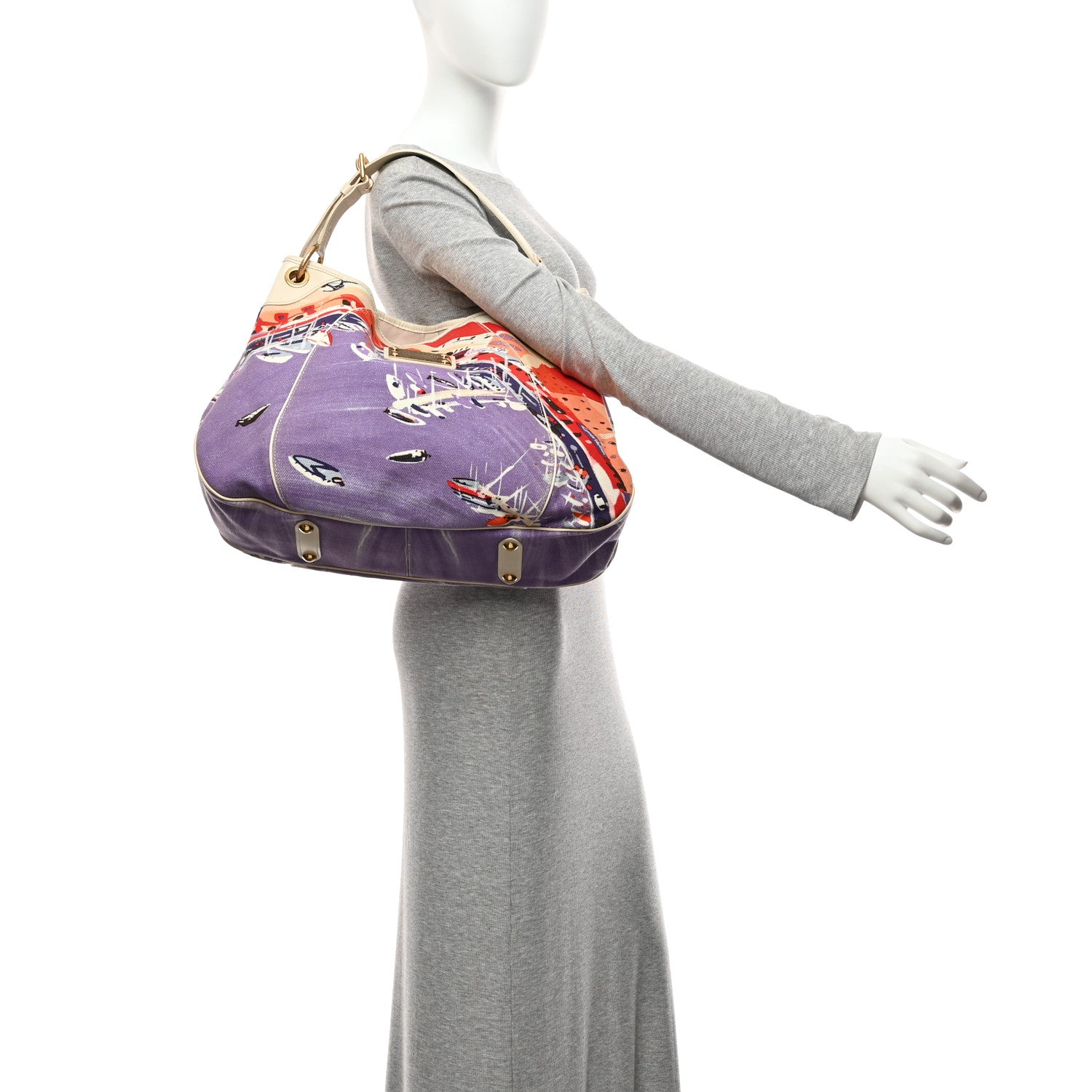 Louis Vuitton Canvas Riviera Cruise Galliera GM 2 of 10