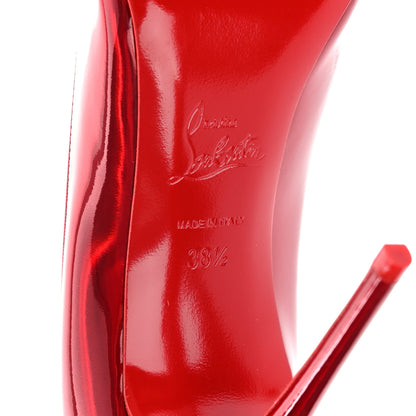 Christian Louboutin Metallic Patent Psychic So Kate 100 Pumps 38.5 Loubi 6 of 8