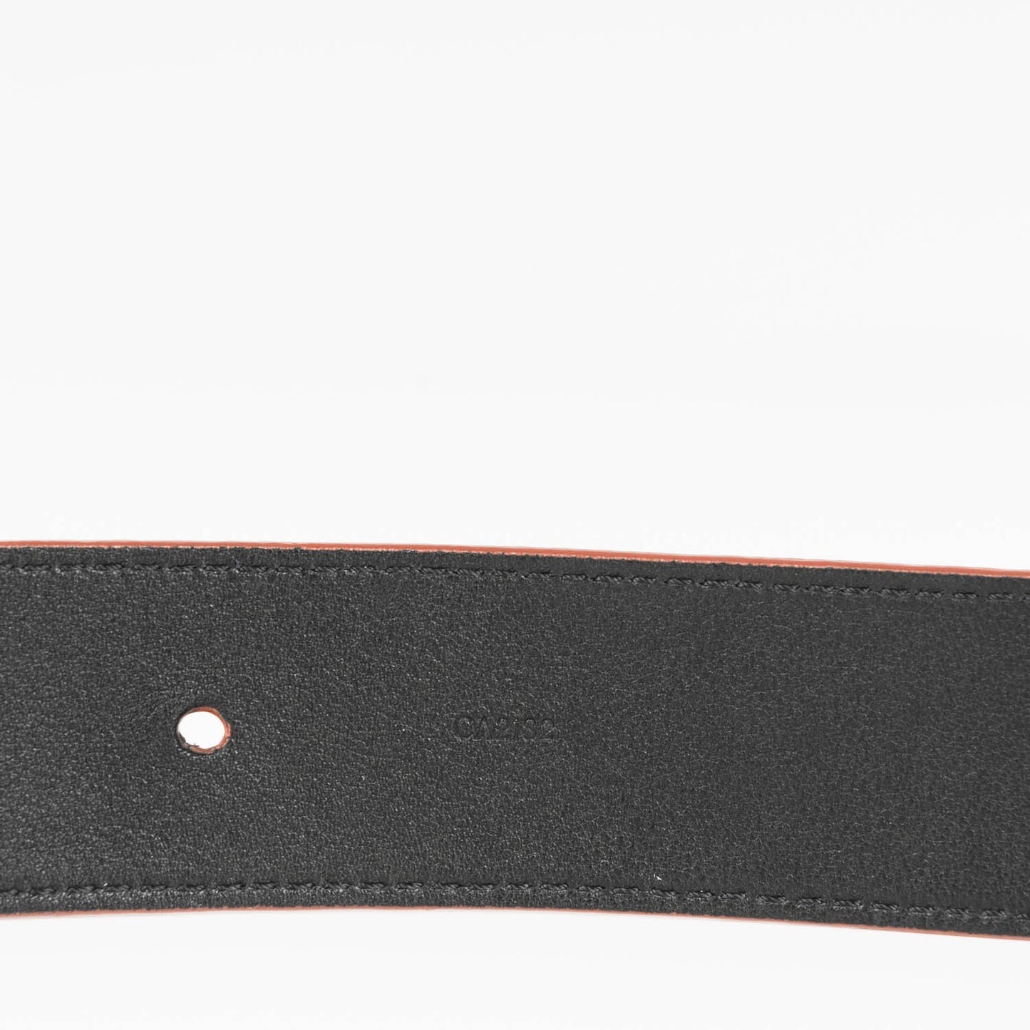 Calfskin Logo Belt 95 38