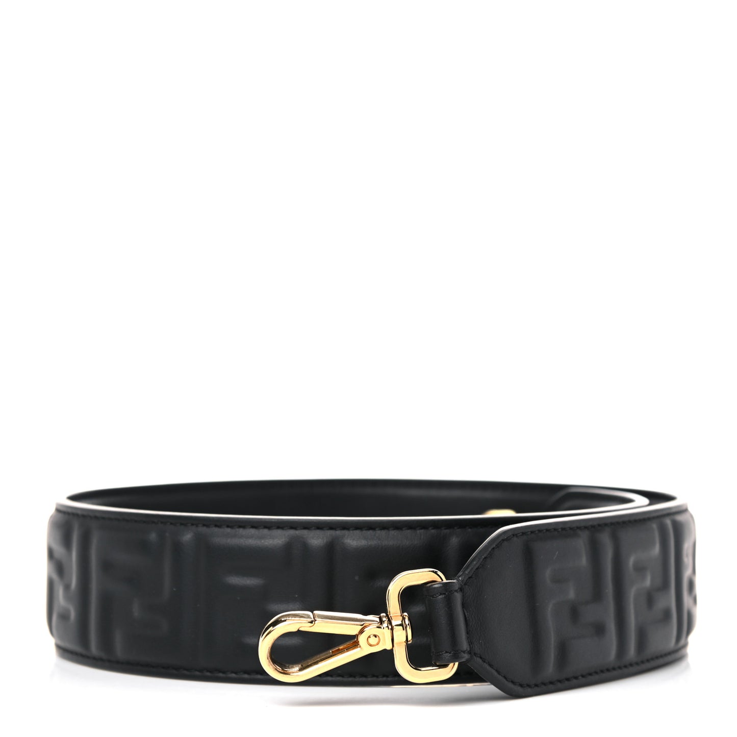 Vitello Grace FF 1974 Embossed Strap You Black
