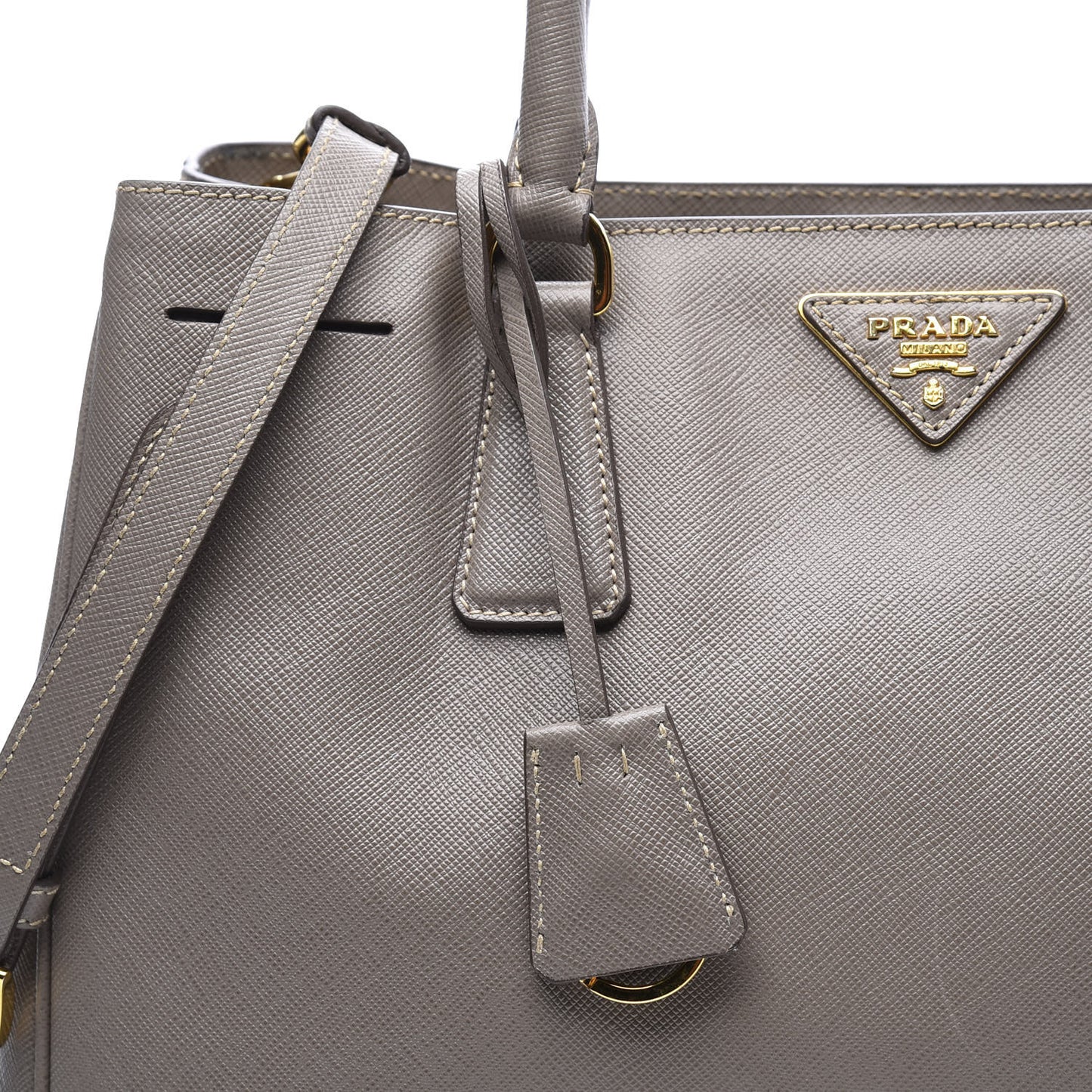Saffiano Lux Medium Tote Marmo