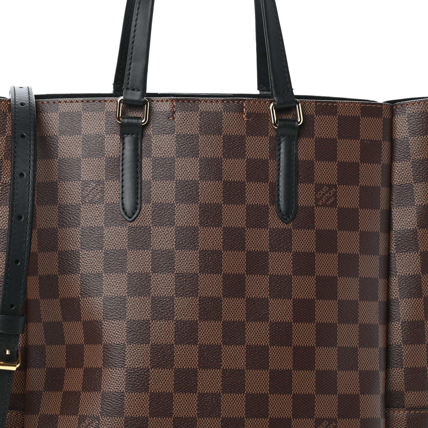 Damier Ebene Belmont MM Black