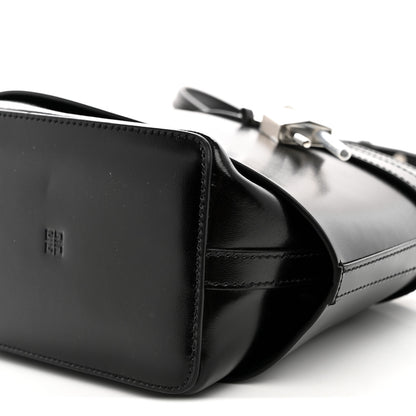 Givenchy Box Calfskin Shark Lock Bucket Bag Black 9 of 9