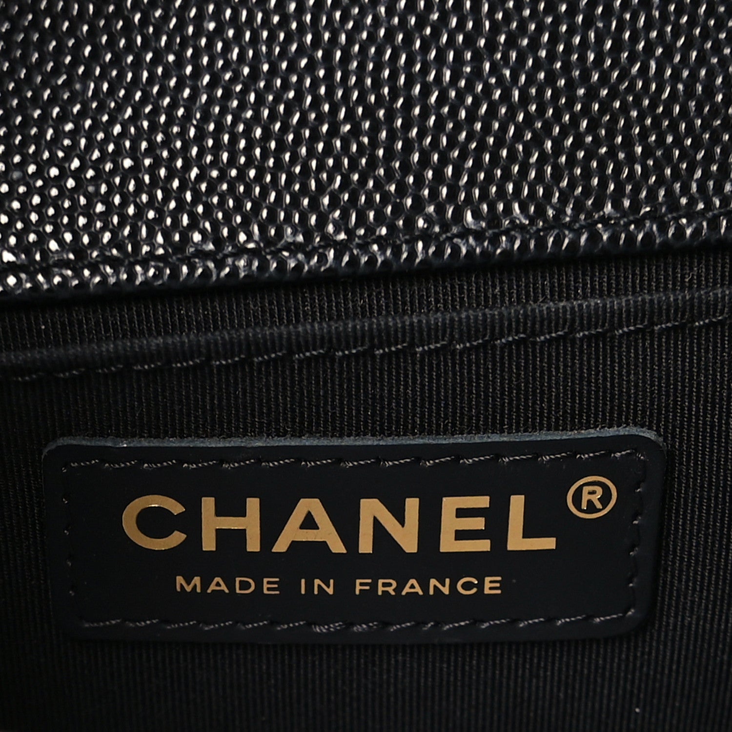Chanel Caviar Quilted Medium Boy Flap Black 6 of 10