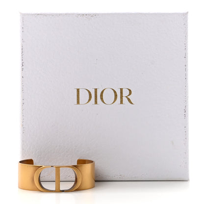 Christian Dior Metal 30 Montaigne Cuff Bracelet Gold 5 of 5