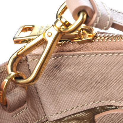 Prada Saffiano Small Galleria Double Zip Tote Cammeo 8 of 15