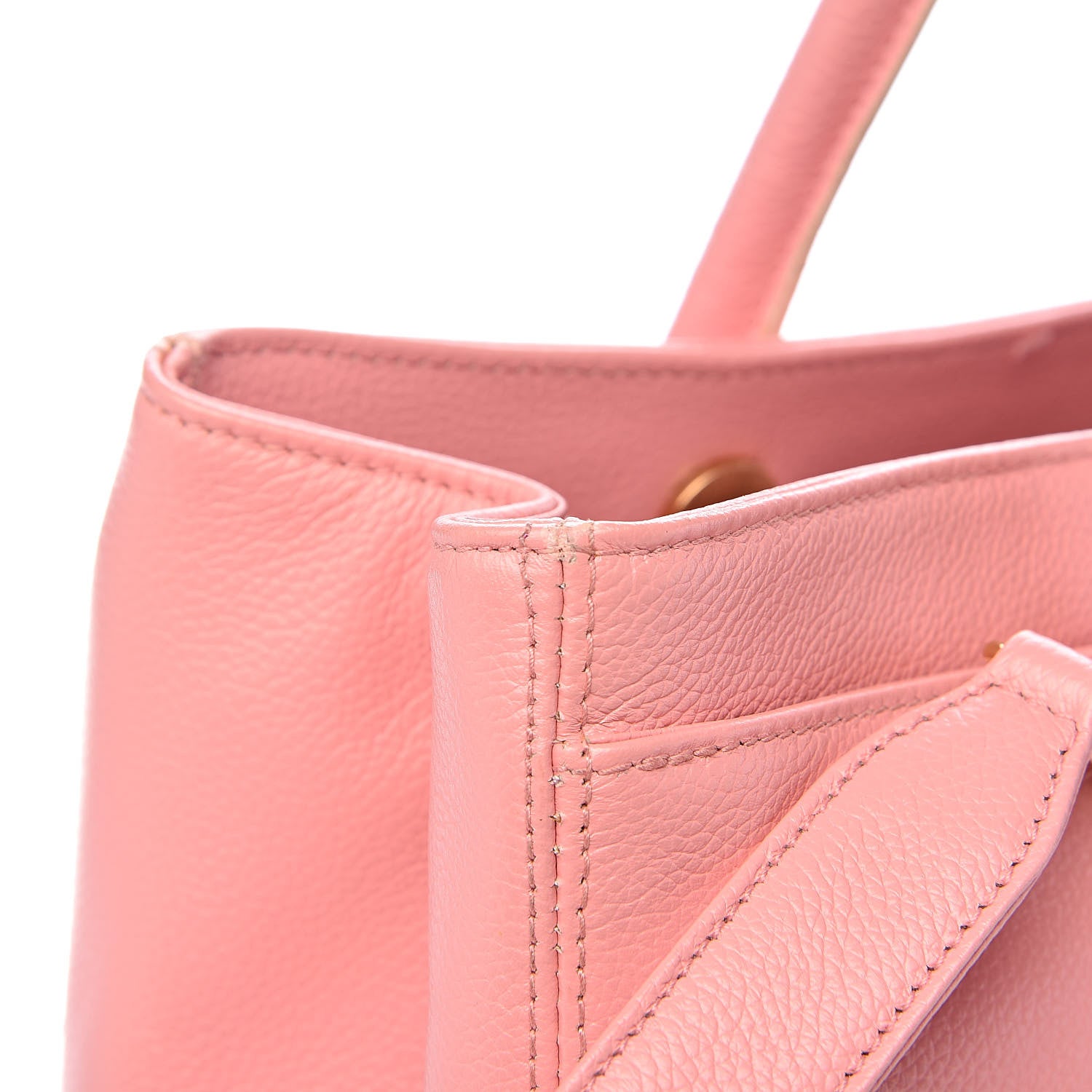 Chanel Calfskin Cerf Shopper Tote Pink 10 of 23