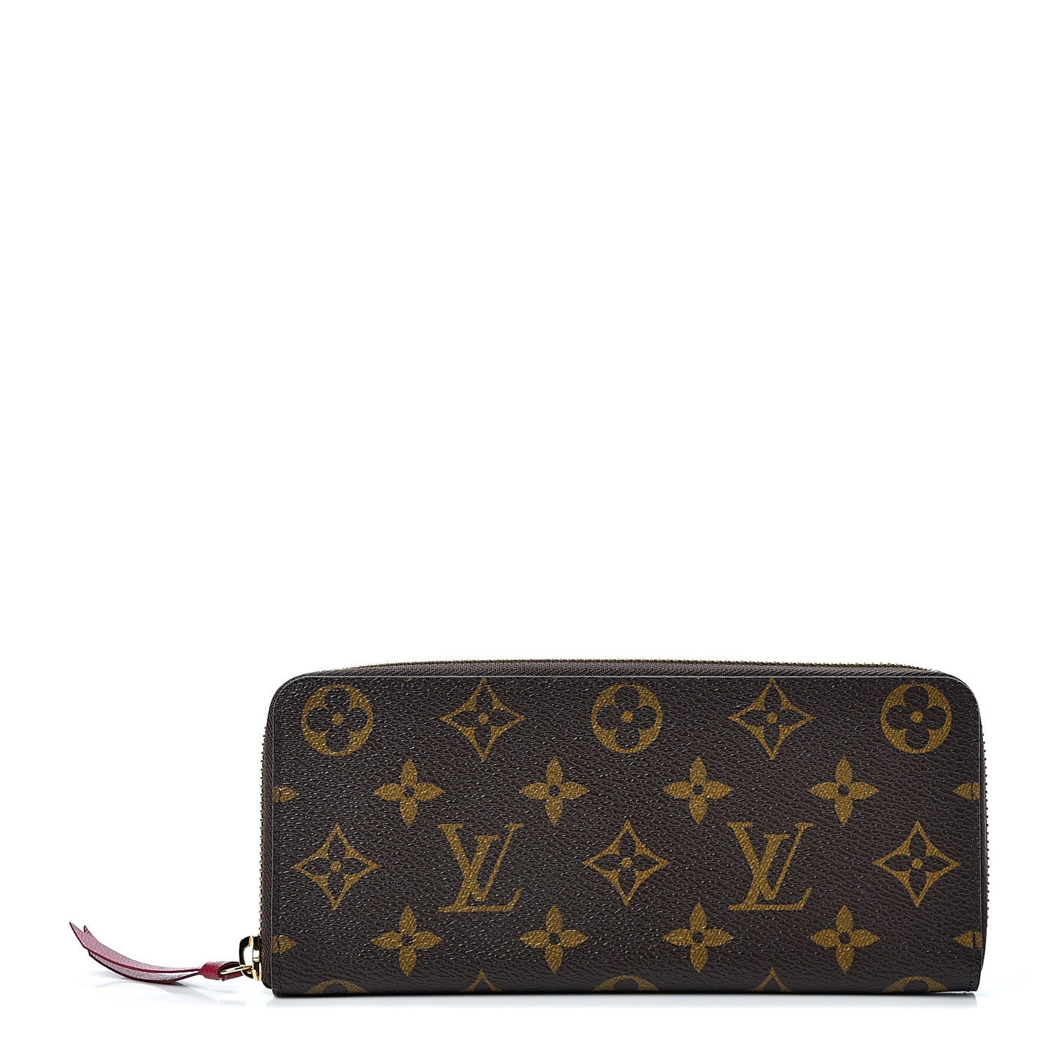Louis Vuitton Monogram Clemence Wallet Fuchsia 1 of 8