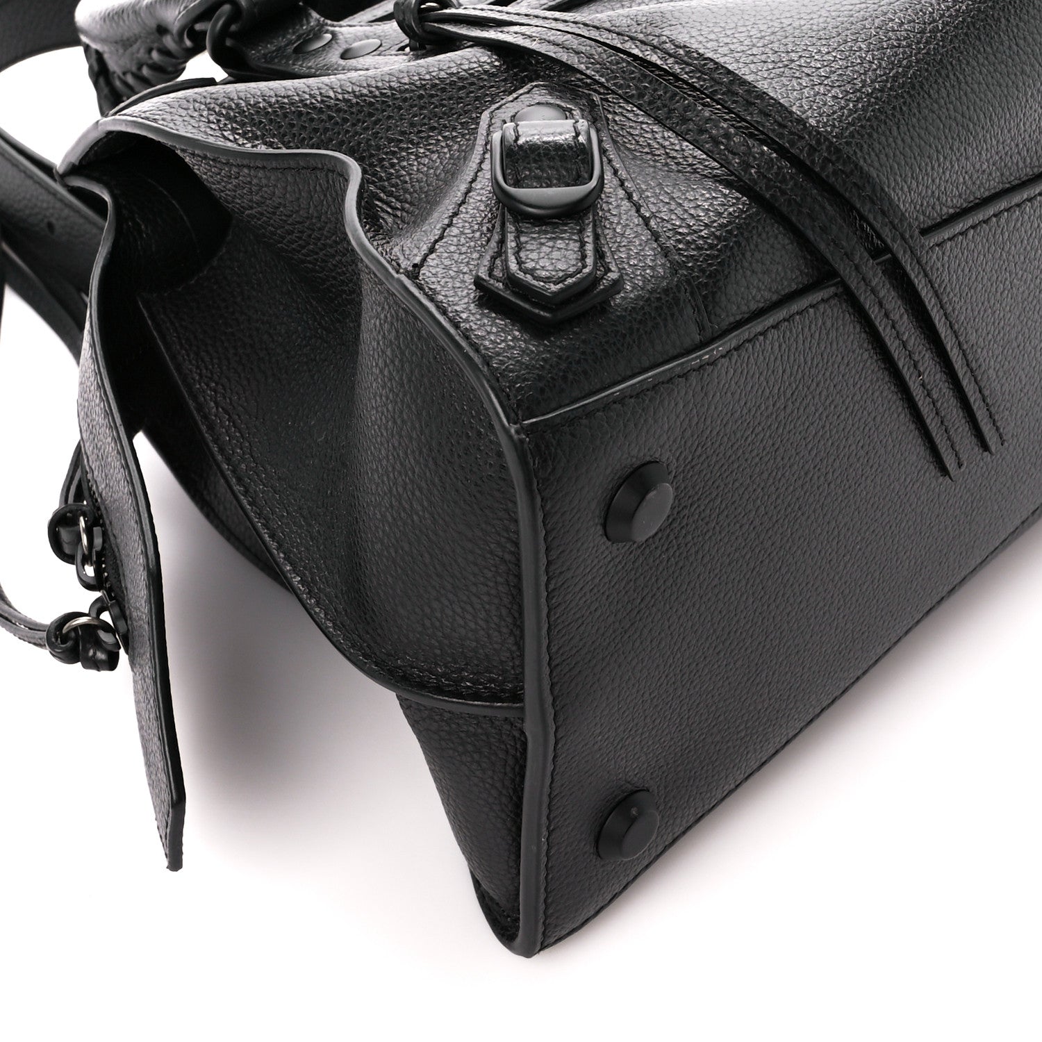 Balenciaga Grained Calfskin Neo Classic Black Hardware S City Black 9 of 12