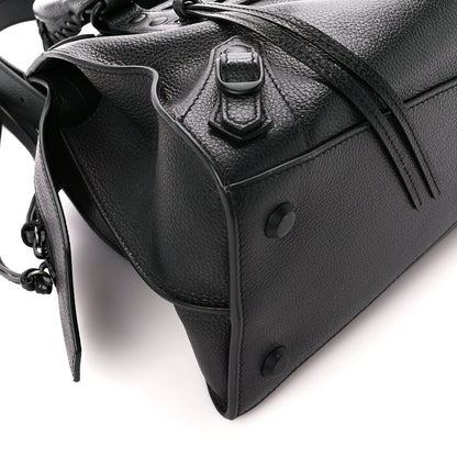 Balenciaga Grained Calfskin Neo Classic Black Hardware S City Black 9 of 12