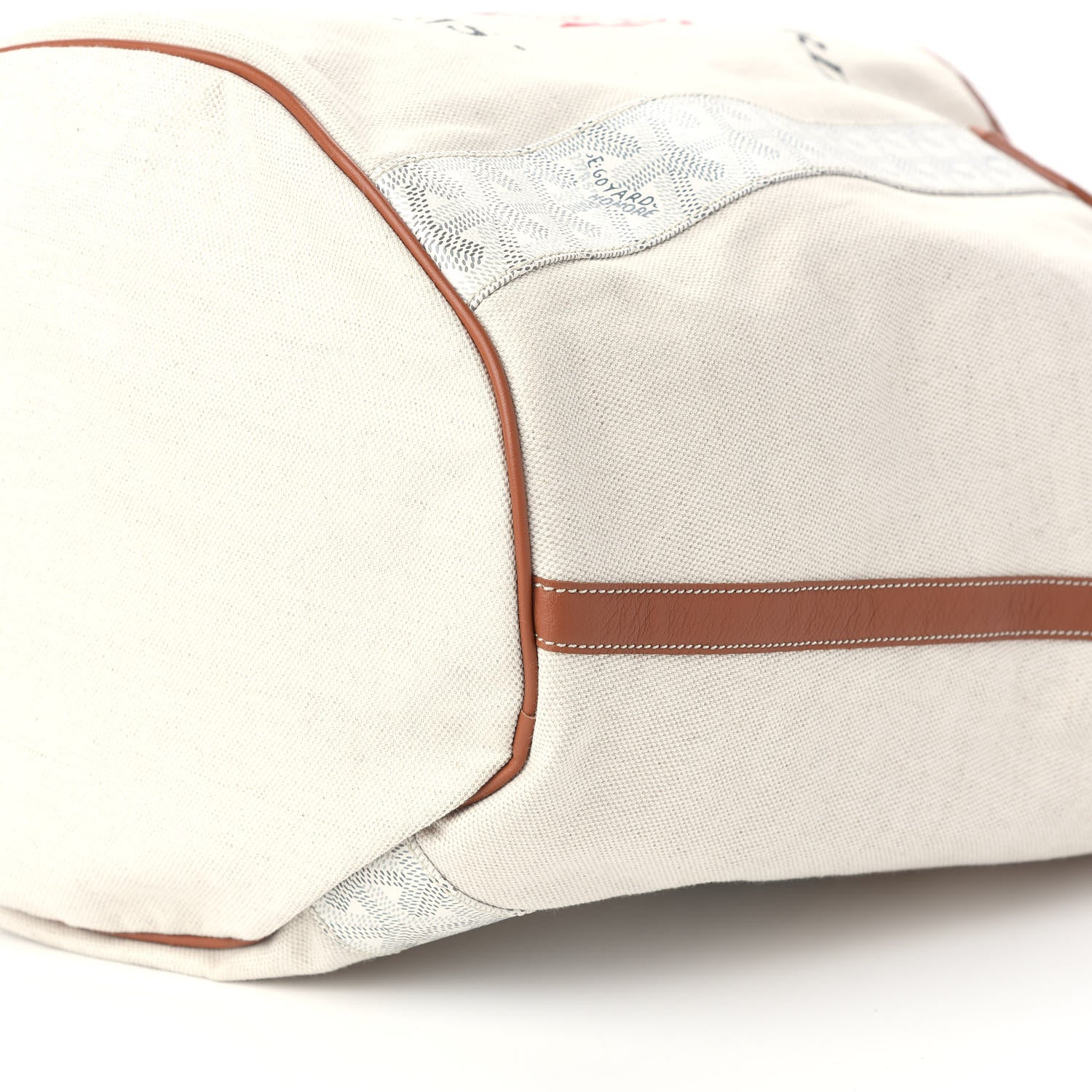 Goyard Goyardine Reversible Belharra White 7 of 15