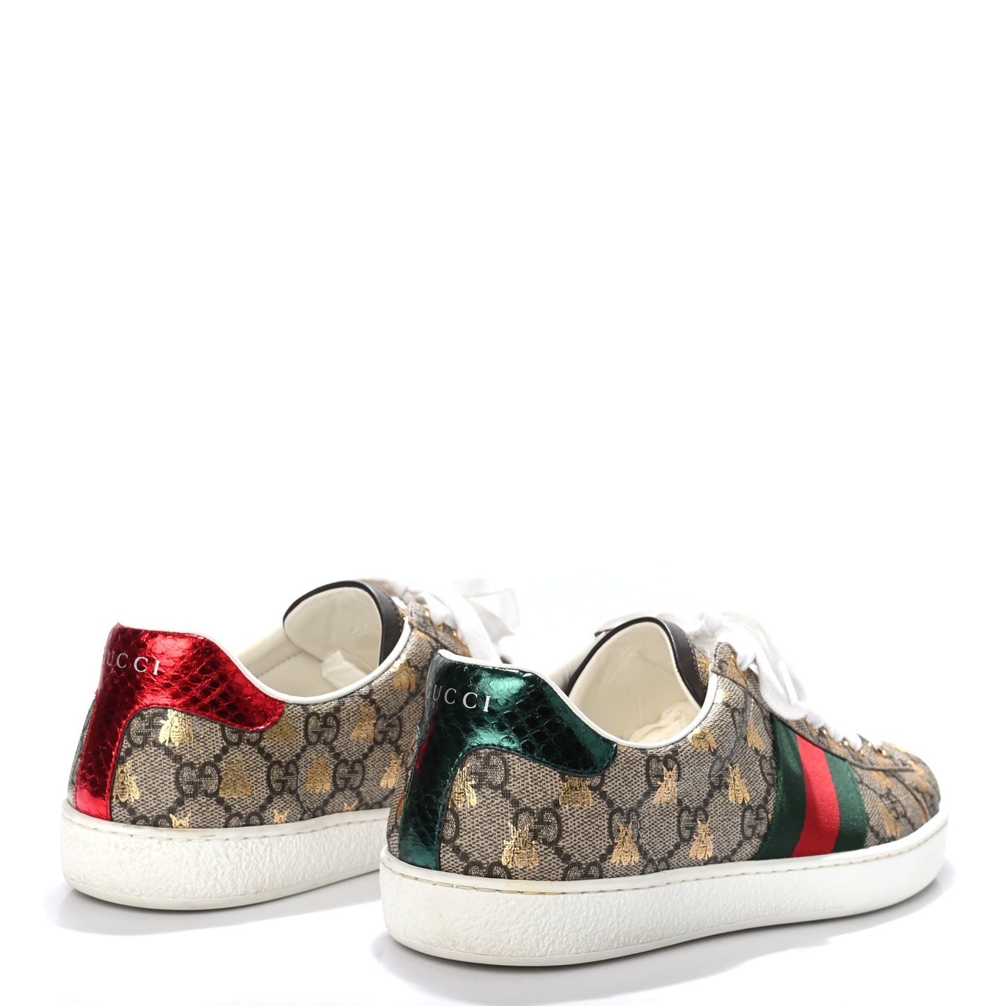 GG Supreme Monogram Ayers Mens Ace Bee Sneaker 7