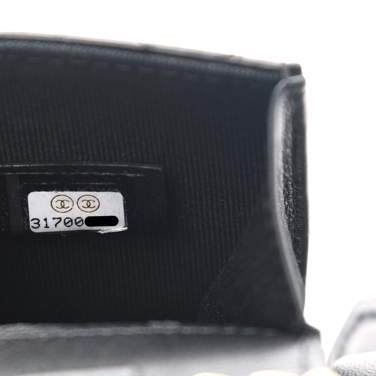 Chanel Lambskin Quilted Mini Coco Bow Clutch With Chain Black 8 of 10
