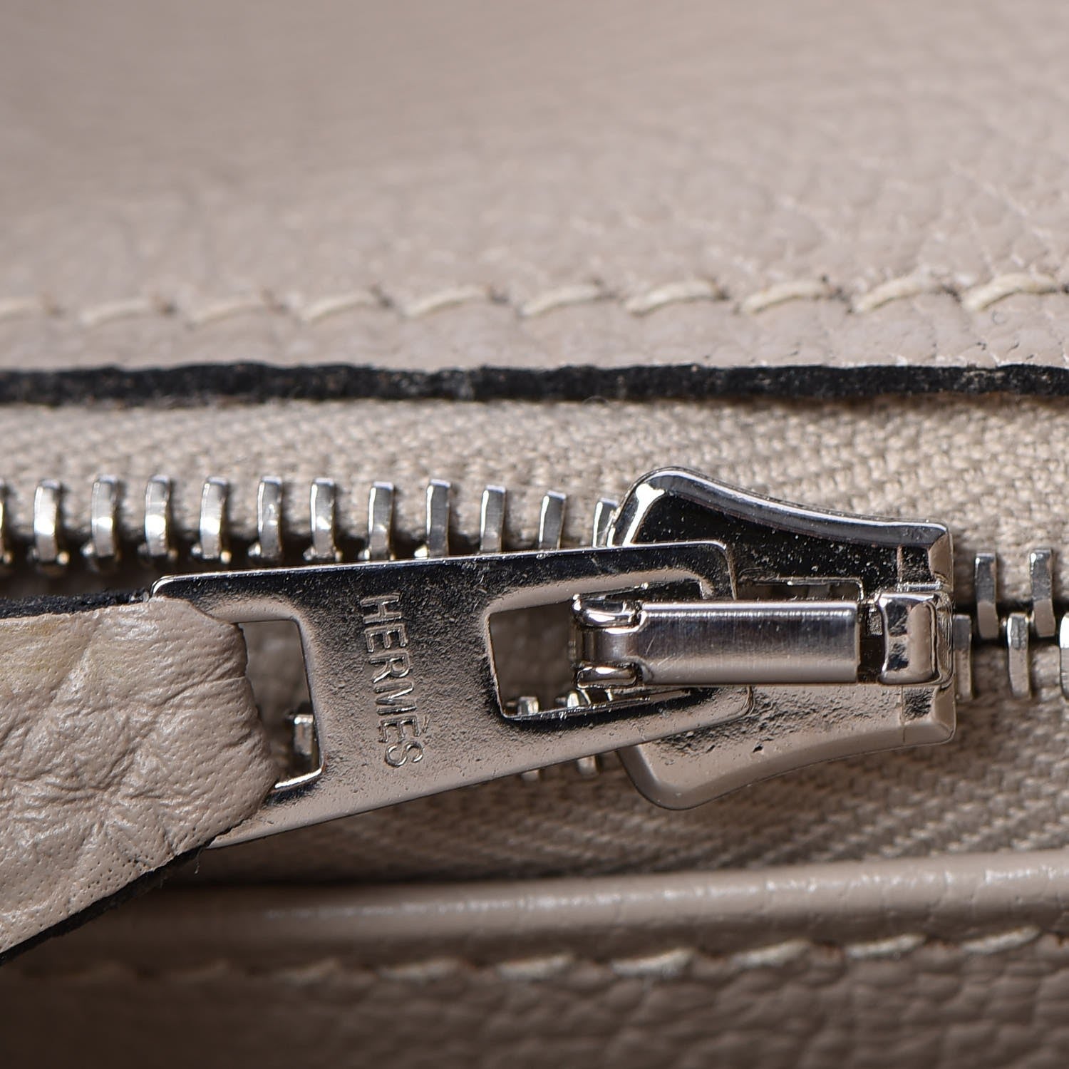 Hermes Taurillon Clemence Birkin 35 Gris Tourterelle 12 of 33