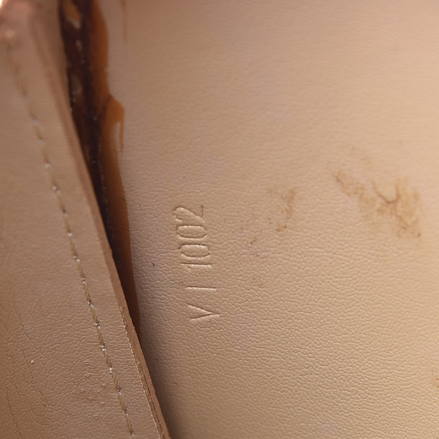 Vernis Lexington Pochette Beige